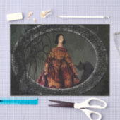 ハッピーハローウィンティッシュペーパー 薄葉紙 (クラフト)