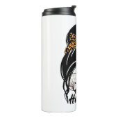 ハッピーハローウィンデイ2021ハロウィンレオパードママ タンブラー (回転左)