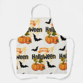 ハッピーハローウィンデザイン エプロン (正面)