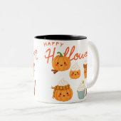 ハッピーハローウィンデザイン ツートーンマグカップ (正面右)