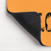 ハッピーハローウィンデッドワールド文字 マウスパッド (コーナー)