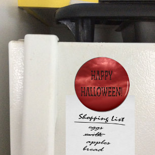 ハッピーハローウィンデッドワールド文字 マグネット