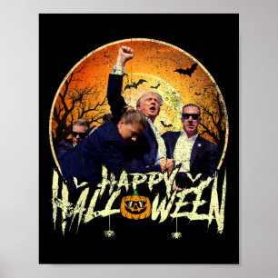 ハッピーハローウィントランプ2024 Trumpvance 2024 ポスター