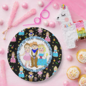 ハッピーハローウィントリックまたはトリートパーティー ペーパープレート (パーティー)