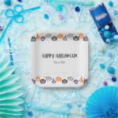 ハッピーハローウィントリックまたは治療 ペーパープレート (パーティー)