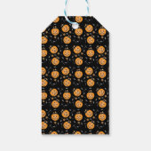 ハッピーハローウィントリック又はキャンディカボチャの治療 ギフトタグ (裏面)