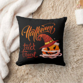 ハッピーハローウィントリートカボチャ クッション (ブランケット)