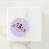 ハッピーハローウィンドッグズパープル フェイバータグ (インサイチュ)