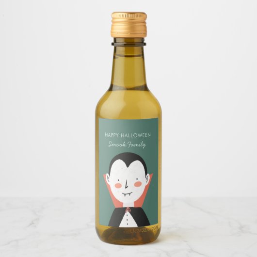 ハッピーハローウィンドラクラ ワインラベル (正面)