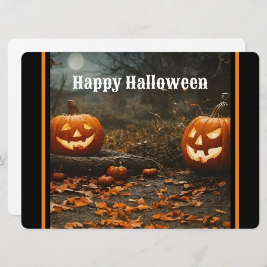 ハッピーハローウィンナイトコレクション シーズンカード (正面/裏面)