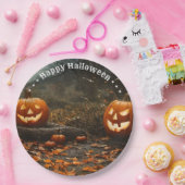 ハッピーハローウィンナイトコレクション ペーパープレート (パーティー)