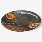 ハッピーハローウィンナイトコレクション ペーパープレート (アングル)