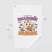 ハッピーハローウィンナースシャツ – Cute 不気味 Medical ゴルフタオル (インサイチュ)