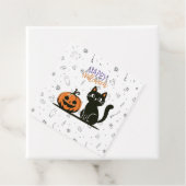 ハッピーハローウィンネコとカボチャ フェイバータグ (インサイチュ)