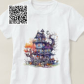 ハッピーハローウィンハスキーの魔女と友不気味達 Tシャツ