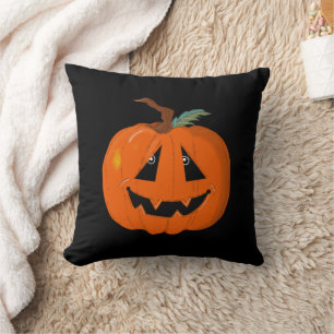 ハッピーハローウィンハロウィーンのカボチャのちょうちん工芸 クッション