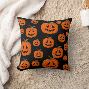 ハッピーハローウィンハロウィーンのカボチャのちょうちん工芸 クッション