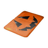 ハッピーハローウィンハロウィーンのカボチャのちょうちん工芸 バスマット (アングル)