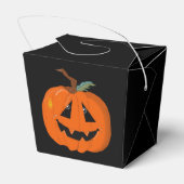 ハッピーハローウィンハロウィーンのカボチャのちょうちん工芸 フェイバーボックス (裏面サイド)