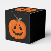 ハッピーハローウィンハロウィーンのカボチャのちょうちん工芸 フェイバーボックス (裏面サイド)