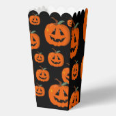 ハッピーハローウィンハロウィーンのカボチャのちょうちん工芸 フェイバーボックス (裏面)