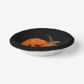 ハッピーハローウィンハロウィーンのカボチャのちょうちん工芸 ペーパーボウル (傾斜あり)