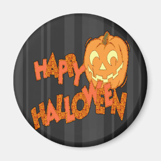 ハッピーハローウィンハロウィーンのカボチャのちょうちん マグネット