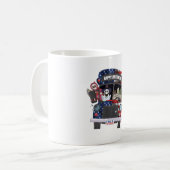 ハッピーハローウィンバスシャツパーティーの人 コーヒーマグカップ (正面左)