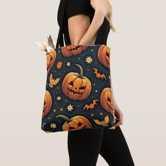 ハッピーハローウィンバッグ トートバッグ (クローズアップ)
