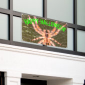 ハッピーハローウィンバナー 横断幕 (ビルの外側)