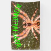 ハッピーハローウィンバナー 横断幕 (縦)