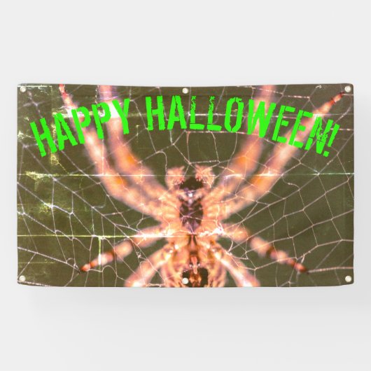 ハッピーハローウィンバナー 横断幕 (横)