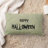 ハッピーハローウィンバーラップスロー ランバークッション (ブランケット)