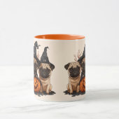 ハッピーハローウィンパグジャックオランタン マグカップ (中央)