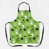 ハッピーハローウィンパターン エプロン (正面)