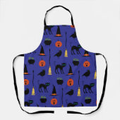 ハッピーハローウィンパターン エプロン (正面)