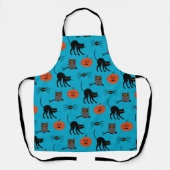 ハッピーハローウィンパターン エプロン (正面)