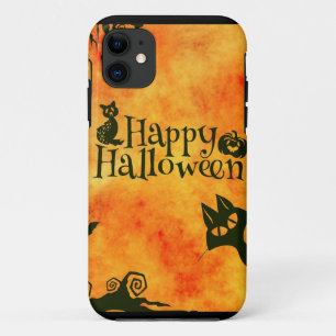 ハッピーハローウィンパターン iPhone 11 ケース