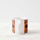 ハッピーハローウィンパンプキンこうもり ミニマル エスプレッソカップ (裏面)