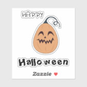 ハッピーハローウィンパンプキンスマイル シール (シート)