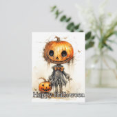 ハッピーハローウィンパンプキンフィエンド ポストカード (スタンド正面)
