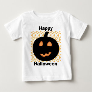 ハッピーハローウィンパンプキン ベビーTシャツ