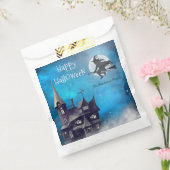 ハッピーハローウィンパーソナライズされた魔女 フェイバーバッグ (封をした状態)