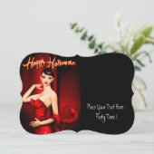 ハッピーハローウィンパーティの招待状 招待状 (スタンド正面)