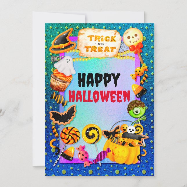 ハッピーハローウィンパーティーにトリックオアトリートが詰まっている (正面)