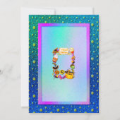 ハッピーハローウィンパーティーにトリックオアトリートが詰まっている サンキューカード (裏面)