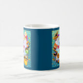 ハッピーハローウィンパーティーにトリックオアトリートWが入っている コーヒーマグカップ (中央)