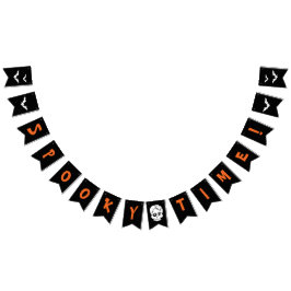 ハッピーハローウィンパーティーデコ不気味ールタイムバナー バンティングフラッグ