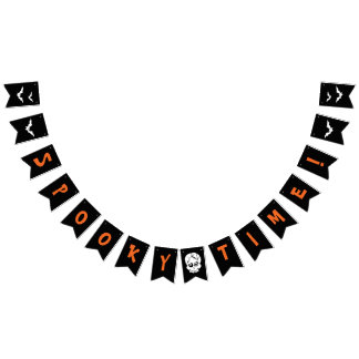 ハッピーハローウィンパーティーデコ不気味ールタイムバナー バンティングフラッグ