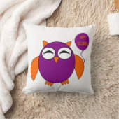 ハッピーハローウィンパーティーフクロウ枕 クッション (ブランケット)